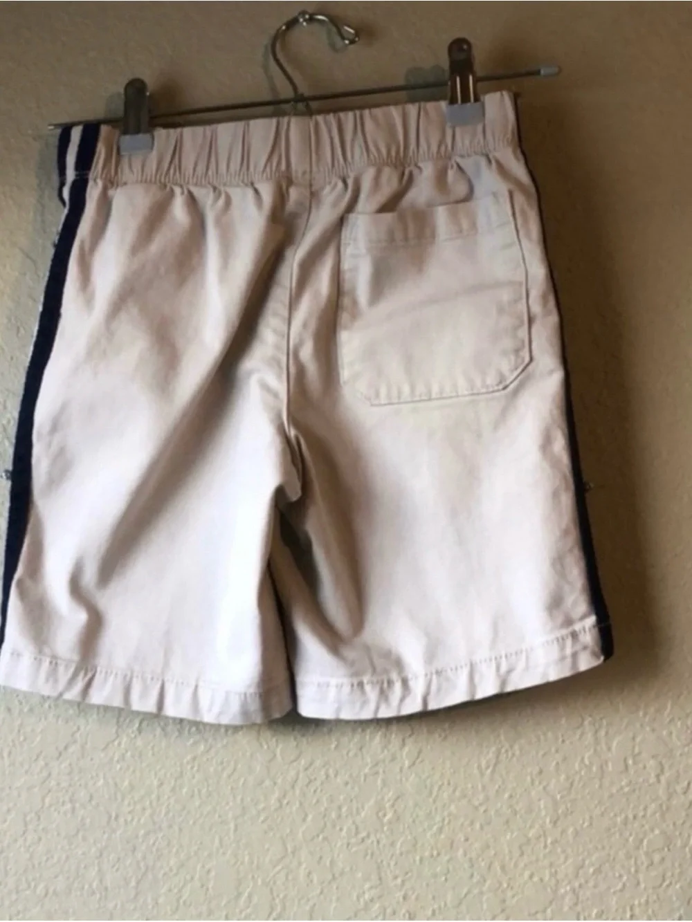 Old Navy Shorts Boys Light Tan Elastic Waist Casual Summer Kids Shorts 8 Medium